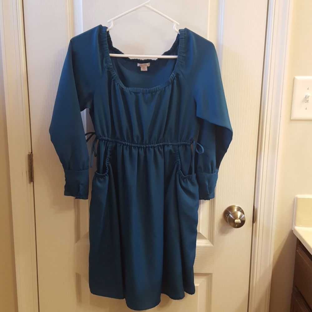 Teal dress